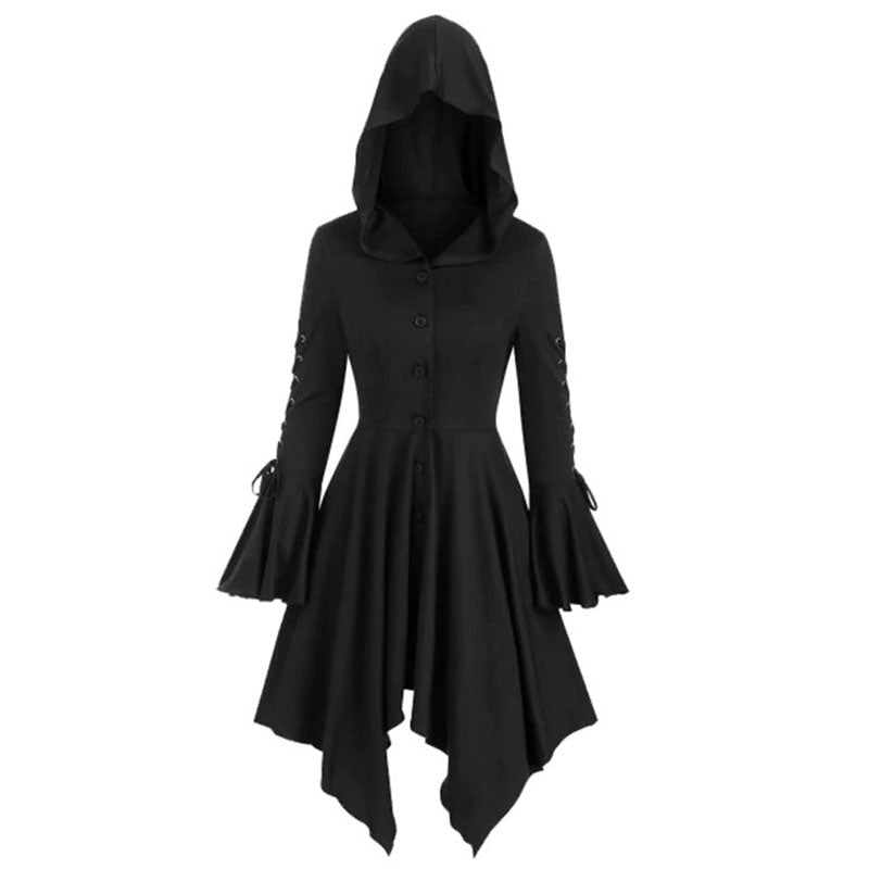 Hooded Dress Long Sleeve