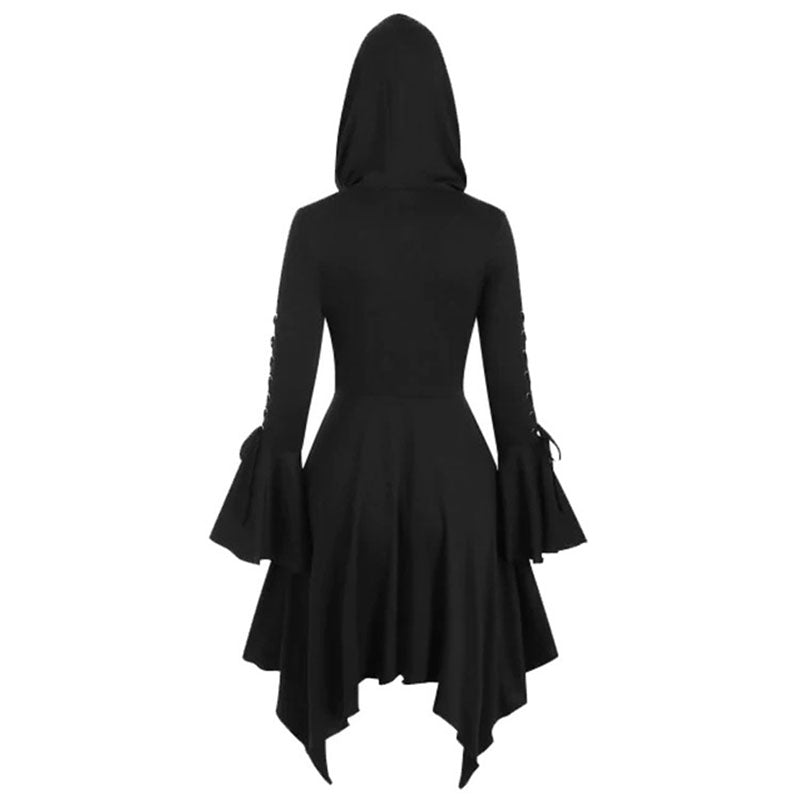 Hooded Dress Long Sleeve